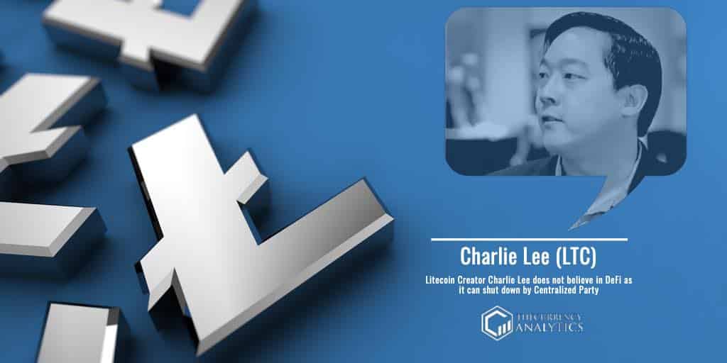 litecoin creator charlie lee deFI