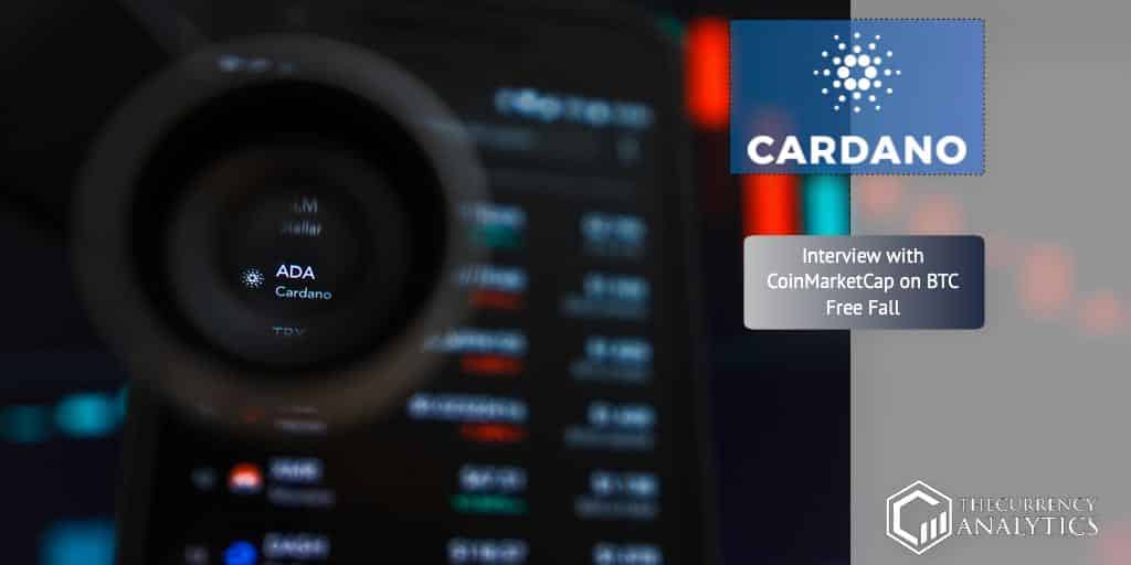 cardano ada coinmarketcap btc bitcoin free fall